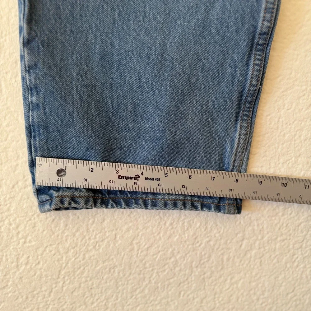 Levi Strauss Jeans Mens W30 L32 Blue Medium Wash Straight Leg Denim Pants 505